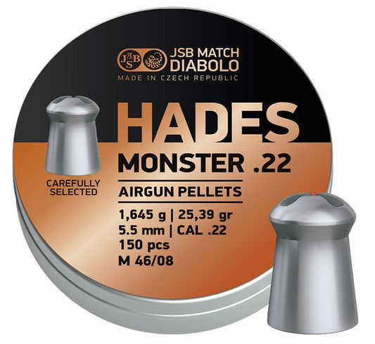 .22 cal 25.39gr Hades Monster - Atlas Airguns