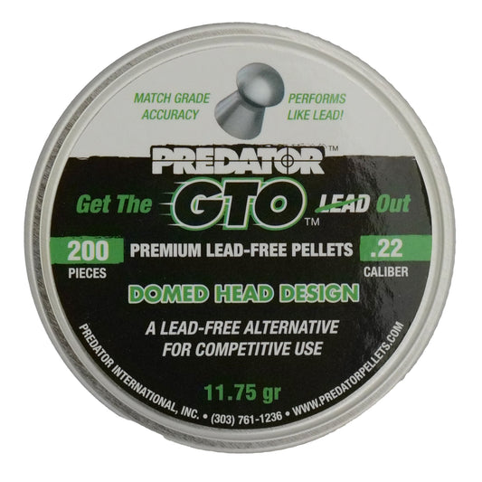 Predator GTO Lead - Free Pellets .22 - Atlas Airguns