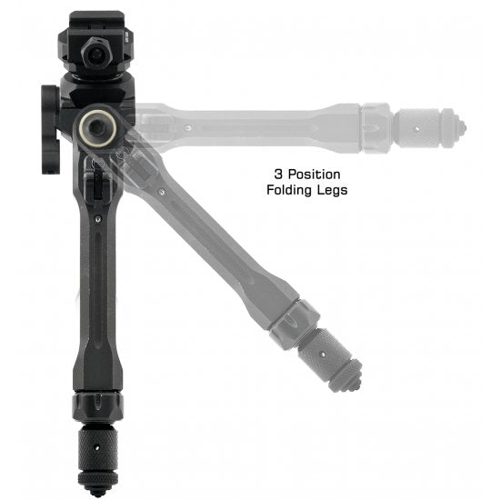 UTG PRO® TBNR® BIPOD, 7" - 9" PICATINNY - Atlas Airguns